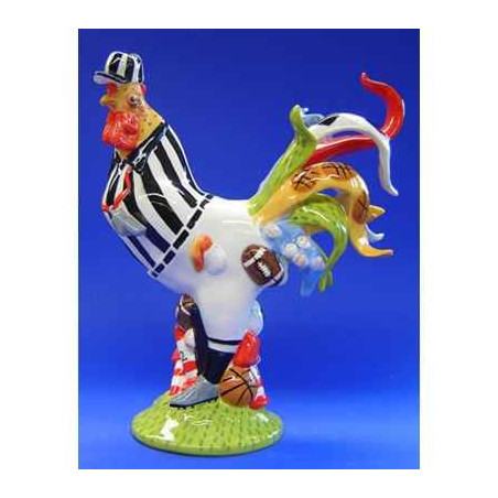 Figurine Coq - Poultry in Motion - Fowl at Play - PM16294