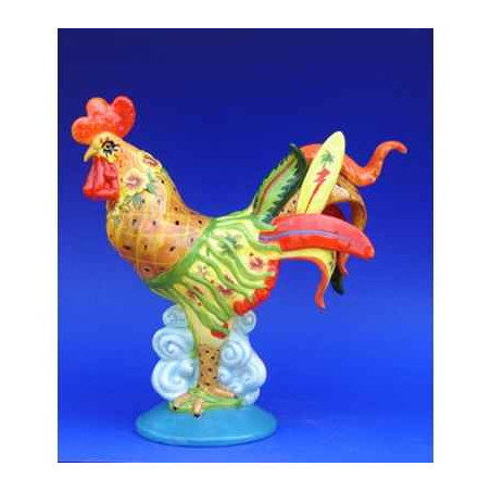 Figurine Coq - Poultry in Motion - Hawaiian - PM16217