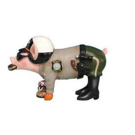Figurine Cochon - This Little Piggy - Pig with donuts - TLP16840