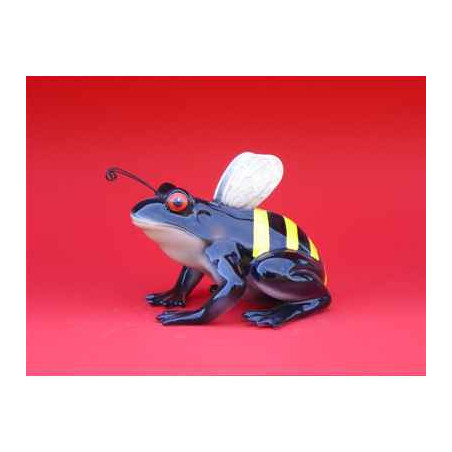 Figurine Grenouille - Fanciful Frogs - Bee hoppy - 6335