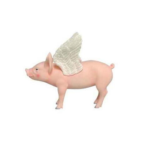 Figurine Cochon - This Little Piggy - Piggies Fly - TLP16838