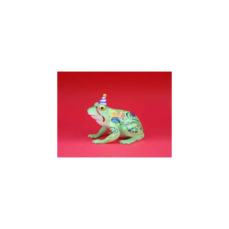 Figurine Grenouille - Fanciful Frogs - Happy birthday - 6332