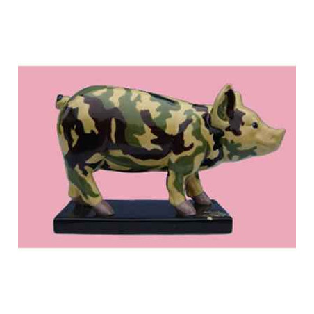 Animaux de la ferme Cochon Party Piggies Couchon Camouflage PAP02