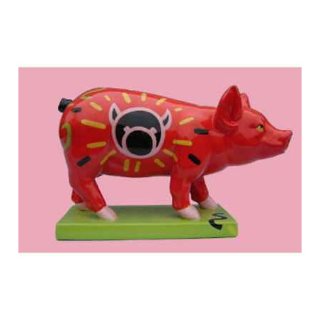 Figurine Cochon - Party Piggies - Piggy Pop - PAP14