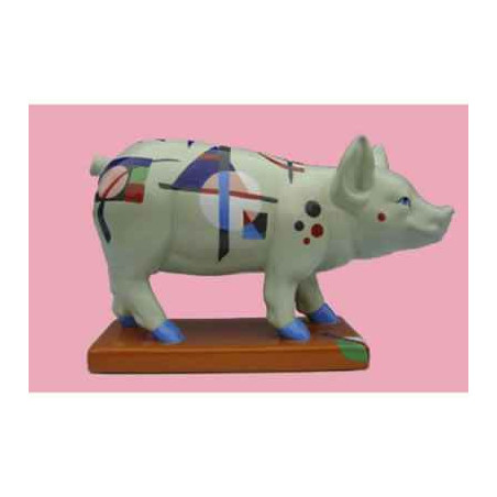 Figurine Cochon - Party Piggies - Pigginsky - PAP15