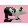 Figurine Cochon - Party Piggies - Ying Yang Jung - PAP11