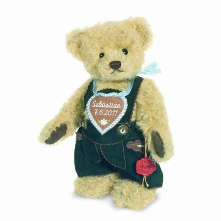 Animaux-Bois-Animaux-Bronzes propose Peluche Ours Teddy bear habillé Hermann Teddy original 26cm 17254 3