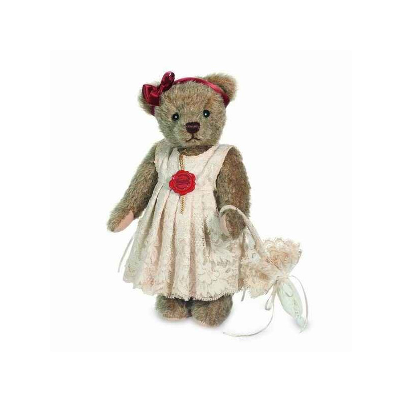 Animaux-Bois-Animaux-Bronzes propose Peluche Ours Teddy bear antonia Hermann Teddy original 26cm 17527 8