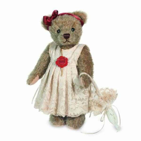 Animaux-Bois-Animaux-Bronzes propose Peluche Ours Teddy bear antonia Hermann Teddy original 26cm 17527 8