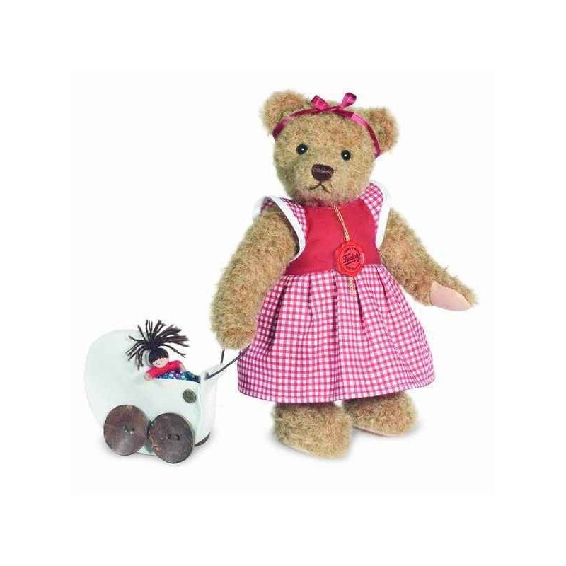 Animaux-Bois-Animaux-Bronzes propose Peluche Ours Teddy bear klara Hermann Teddy original 26cm 17526 1