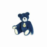 Animaux-Bois-Animaux-Bronzes propose Peluche Ours Teddy bleu foncé Hermann Teddy original miniature 15398 6 6 cm 