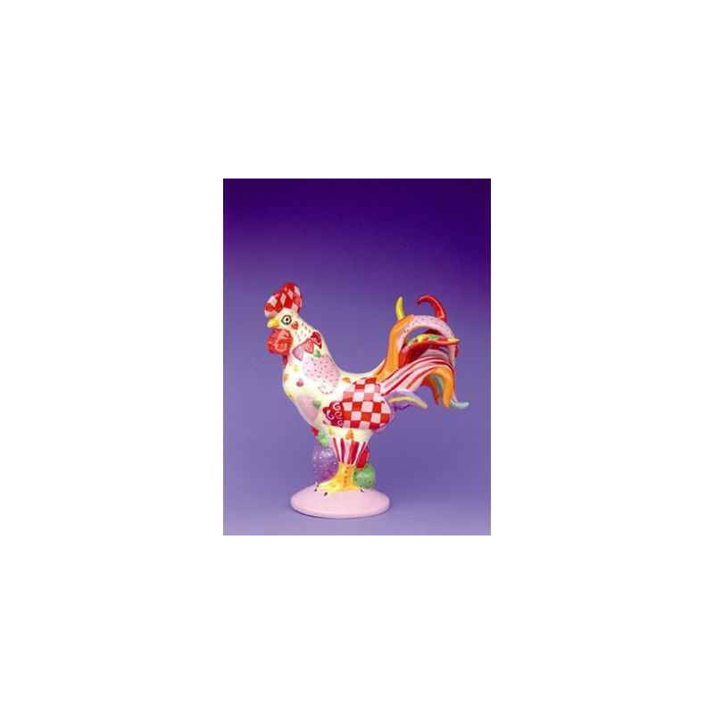Figurine Coq - Poultry in Motion - Chicken Hearted Poultry - PM16241