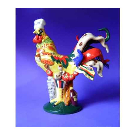 Figurine Coq - Poultry in Motion - Chicken Parmesan - PM16286