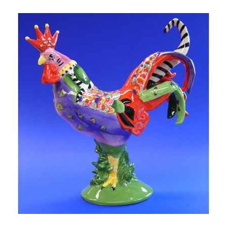 Figurine Coq - Poultry in Motion - A La King - PM16205