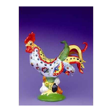 Figurine Coq - Poultry in Motion - Chicken Tuscany Poultry - PM16243