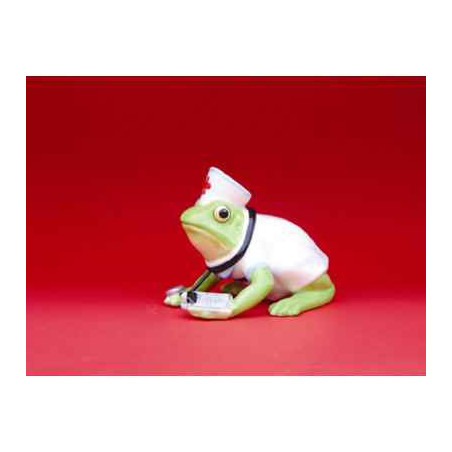 Figurine Grenouille - Fanciful Frogs - Nurse Ribbit - 11967