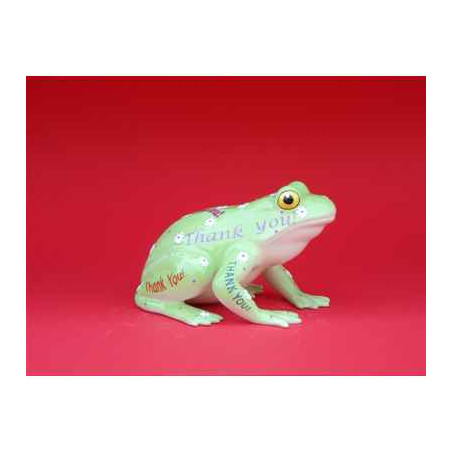Figurine Grenouille - Fanciful Frogs - Tank-U-toad - 11959