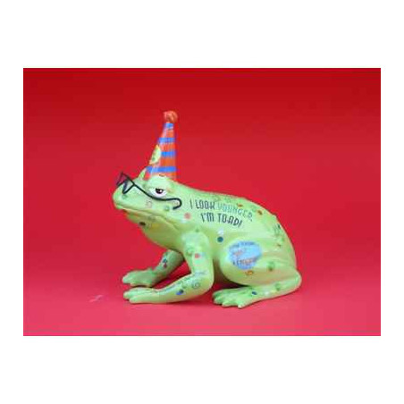 Figurine Grenouille - Fanciful Frogs - Old Croaker - 11908