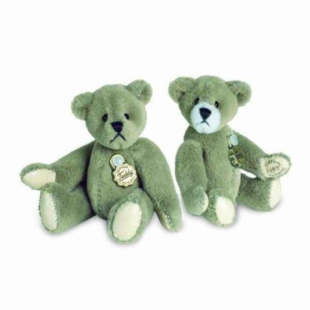 Animaux-Bois-Animaux-Bronzes propose Peluche Ours Teddy taupe Hermann Teddy original miniature 5,5cm 15367 2