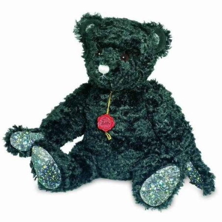 Animaux-Bois-Animaux-Bronzes propose Peluche Ours Teddy Bear "crystal edition" bruité Hermann Teddy original 52cm 12352 1