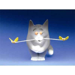 Animaux-Bois-Animaux-Bronzes.com propose Chat Felin pour l'autre Billy Butineur FF05
