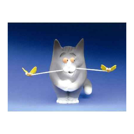 Animaux-Bois-Animaux-Bronzes.com propose Chat Felin pour l'autre Billy Butineur FF05