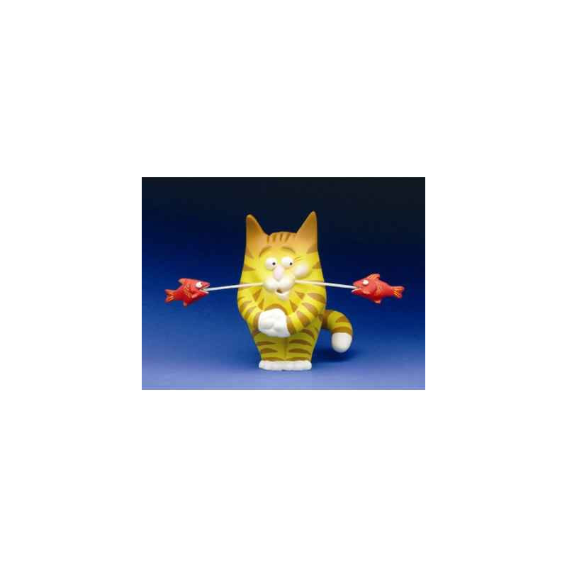 Figurine Chat - Felin pour l'autre - Freddy Friture - FF03