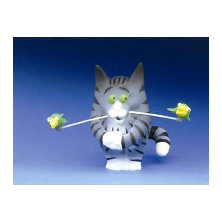 Animaux-Bois-Animaux-Bronzes.com propose Chat Felin pour l'autre Charly Becfin FF02