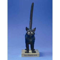 Animaux-Bois-Animaux-Bronzes.com propose Chat Le Chat Domestique La Franchise CD10