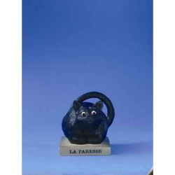 Animaux-Bois-Animaux-Bronzes.com propose Chat Le Chat Domestique La Paresse CD23