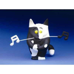 Animaux-Bois-Animaux-Bronzes.com propose Chat Felin pour l'autre Octavio Forte FF04