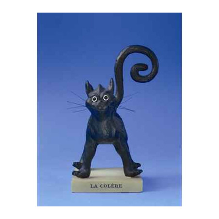 Animaux-Bois-Animaux-Bronzes.com propose Chat Le Chat Domestique La Colère CD03