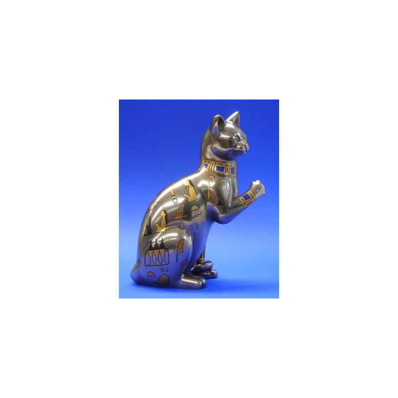 Animaux-Bois-Animaux-Bronzes.com propose Chat Catistic Right leg up WU68599