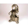  Animaux de la ferme Lapin gris 40 cm assis peluche réaliste Piutre 720