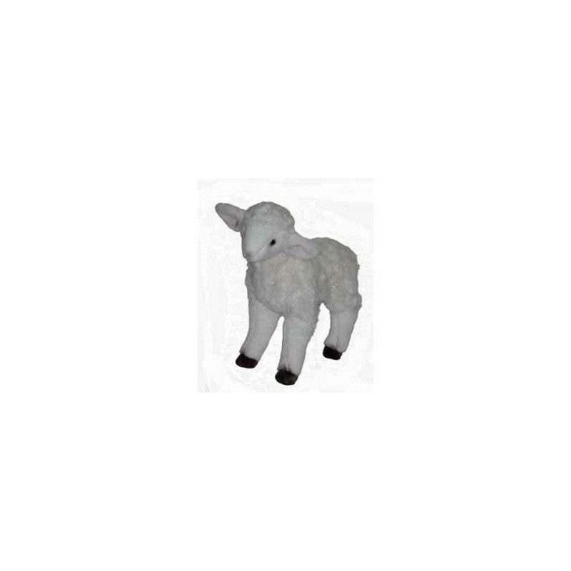  Animaux de la ferme Agneau 50 cm peluche animaux debout réaliste Piutre 724