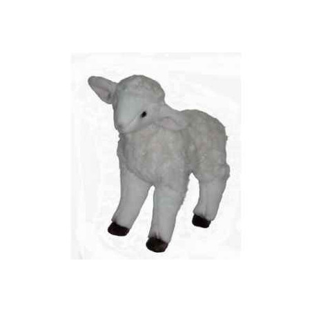  Animaux de la ferme Agneau 50 cm peluche animaux debout réaliste Piutre 724