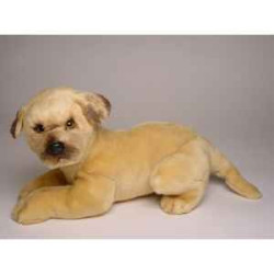 Animaux-Bois-Animaux-Bronzes propose Chien Grand Danois 35 cm peluche animaux allongés réaliste Piutre 3305