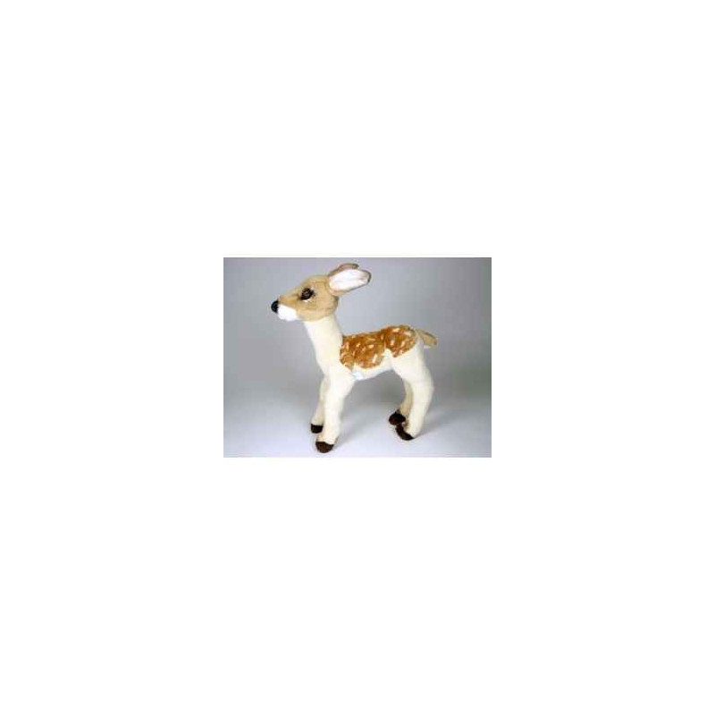  Animaux de la forêt Faon 40 cm peluche animaux debout réaliste Piutre 2404