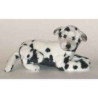 Animaux-Bois-Animaux-Bronzes propose Chien Grand Danois Harlequin 35 cm peluche animaux allongés réaliste Piutre 3312
