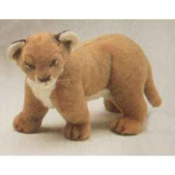 Félin Piutre Lion 55 cm peluche animaux debout -2504