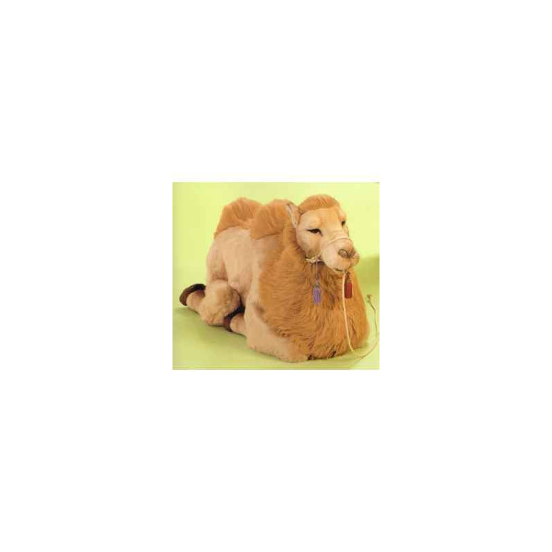 Peluche allongée chameau 100 cm Piutre   2558