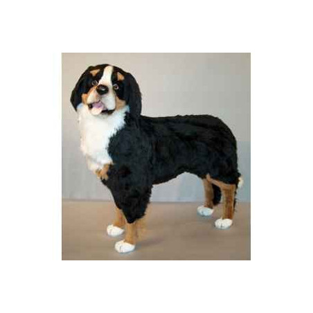 Peluche debout chien de montagne bernois 100 cm Piutre   1260