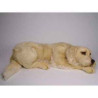 Peluche allongée golden retriever 85 cm Piutre   2202