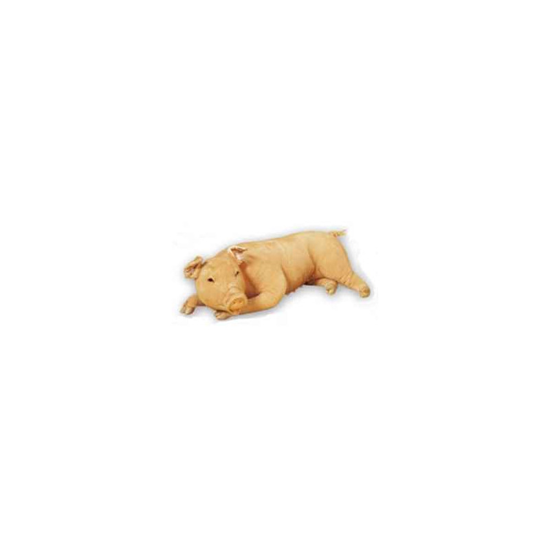  Animaux de la ferme Cochon 130 cm peluche animaux allongés réaliste Piutre 2417