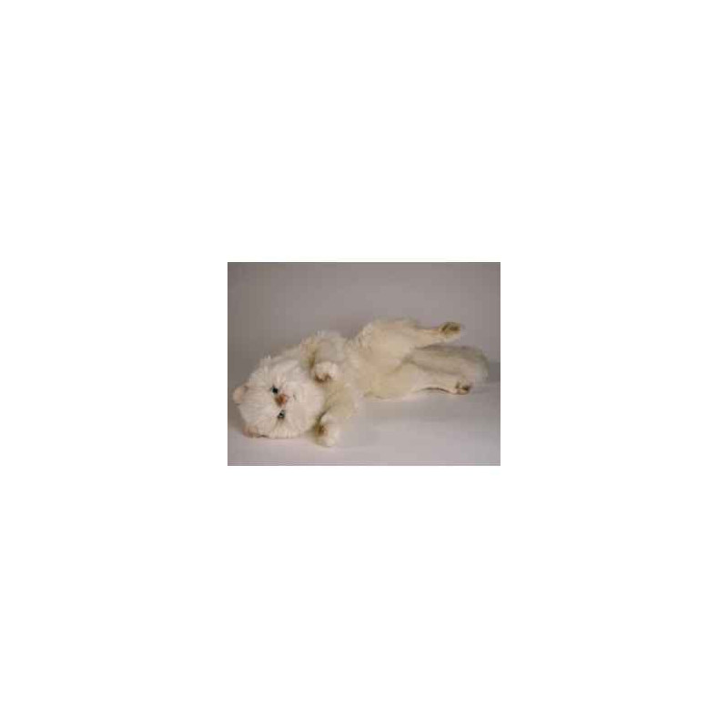 Peluche chat beige qui joue 50 cm Piutre  -317