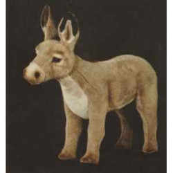  Cheval Âne 90 cm peluche animaux debout réaliste Piutre 2664