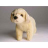 Animaux-Bois-Animaux-Bronzes propose Chien Mascotte golden retriever 20 cm peluche animaux debout réaliste Piutre 4249