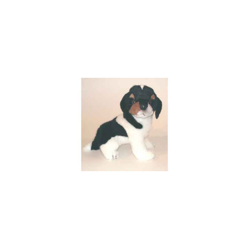 Animaux-Bois-Animaux-Bronzes propose Chien Jack-russel 30 cm assis peluche réaliste Piutre 1234