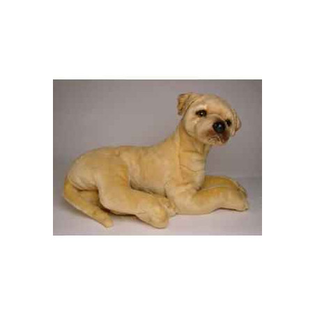 Animaux-Bois-Animaux-Bronzes propose Chien Grand Danois 45 cm peluche animaux allongés réaliste Piutre 3303