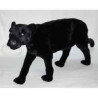 Félin Piutre Panthère noire 120 cm peluche animaux debout -510